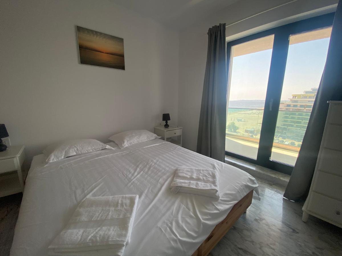 Ferienwohnung Apartament Direct La Plaja 4 Persoane Mamaia Nord Sky Sea View Năvodari Exterior foto